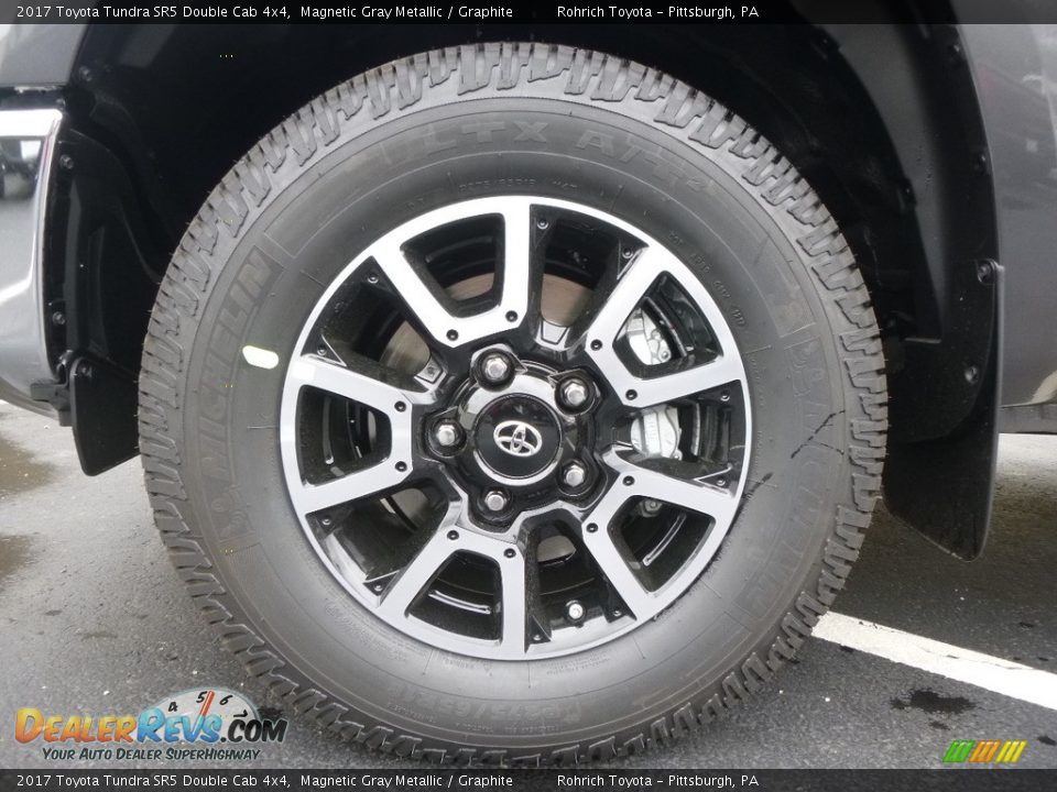 2017 Toyota Tundra SR5 Double Cab 4x4 Magnetic Gray Metallic / Graphite Photo #5