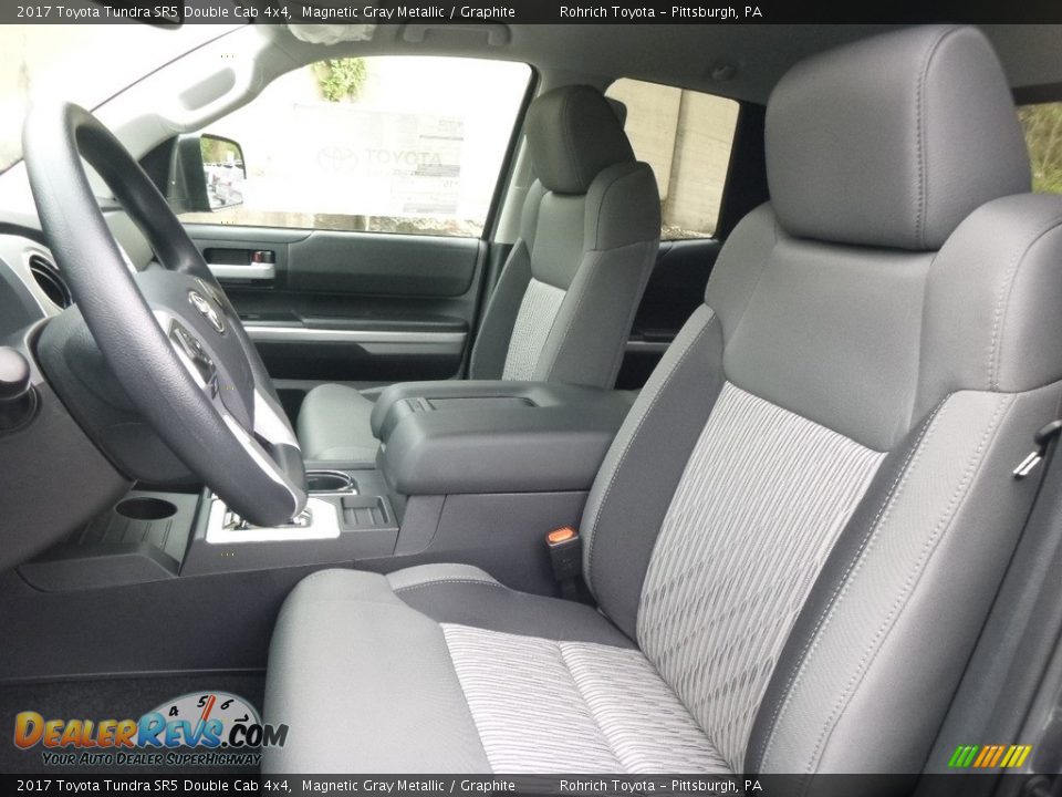 2017 Toyota Tundra SR5 Double Cab 4x4 Magnetic Gray Metallic / Graphite Photo #6