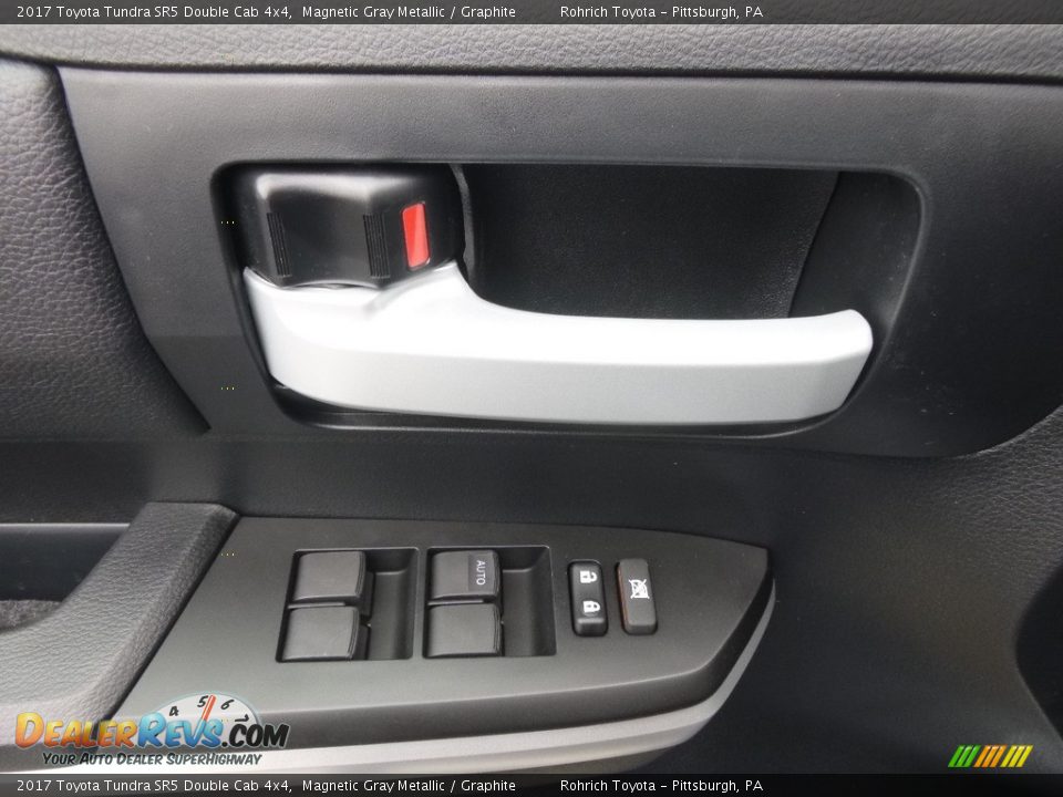2017 Toyota Tundra SR5 Double Cab 4x4 Magnetic Gray Metallic / Graphite Photo #9