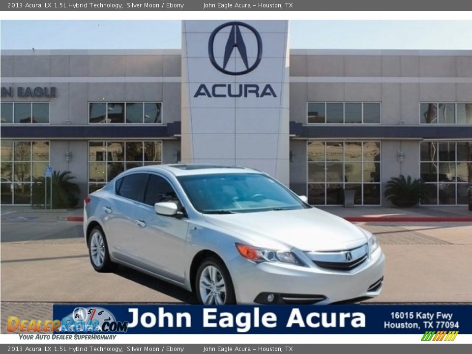 2013 Acura ILX 1.5L Hybrid Technology Silver Moon / Ebony Photo #1