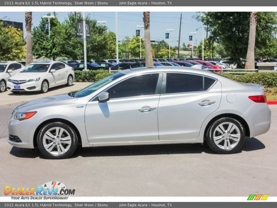 2013 Acura ILX 1.5L Hybrid Technology Silver Moon / Ebony Photo #4
