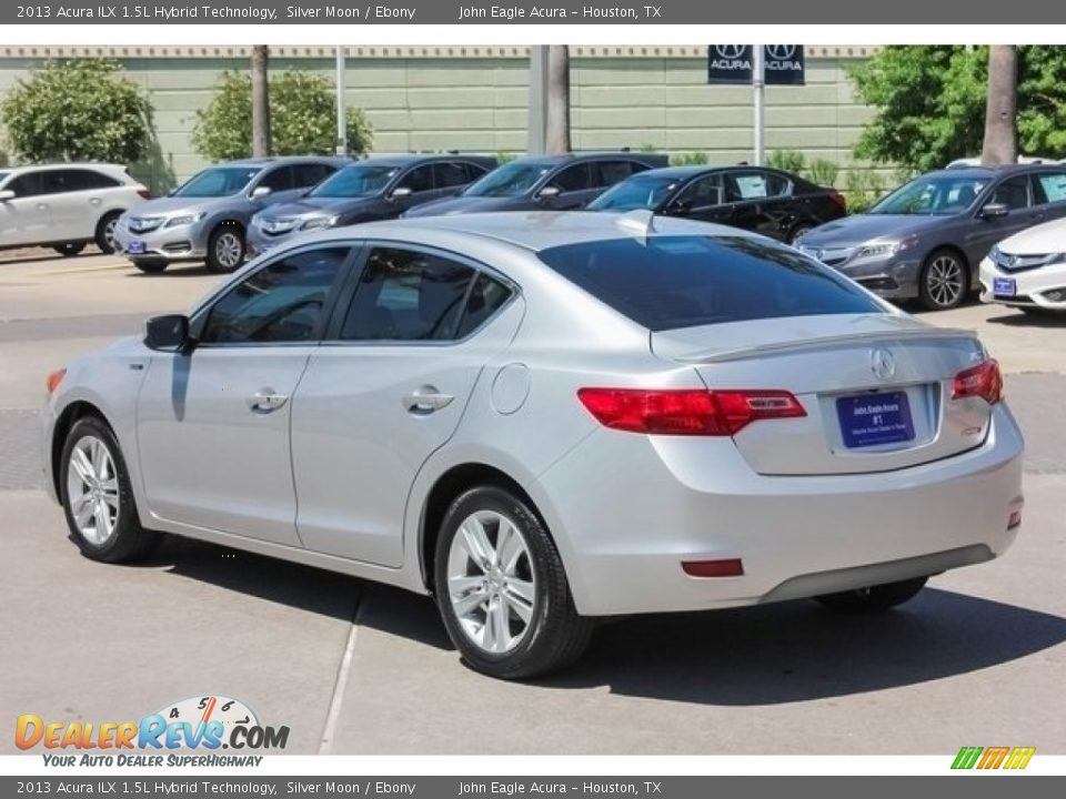 2013 Acura ILX 1.5L Hybrid Technology Silver Moon / Ebony Photo #5