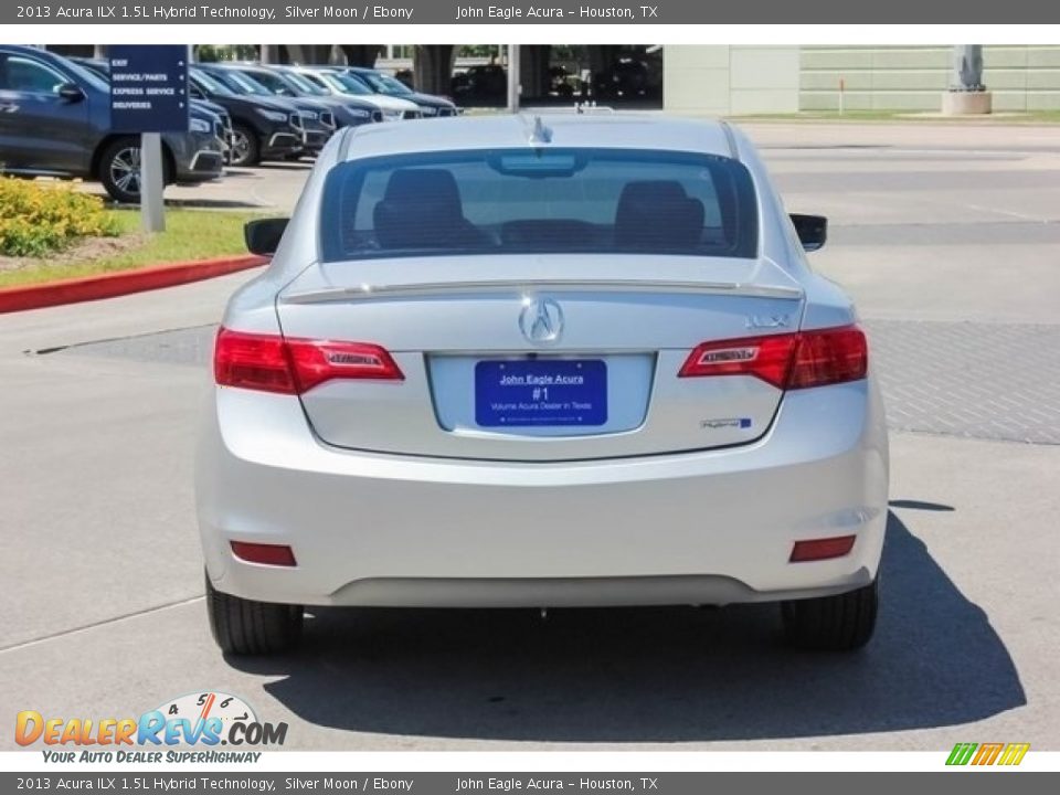 2013 Acura ILX 1.5L Hybrid Technology Silver Moon / Ebony Photo #6