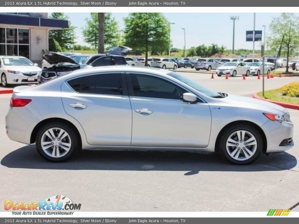 2013 Acura ILX 1.5L Hybrid Technology Silver Moon / Ebony Photo #8