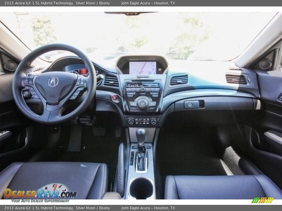 2013 Acura ILX 1.5L Hybrid Technology Silver Moon / Ebony Photo #9