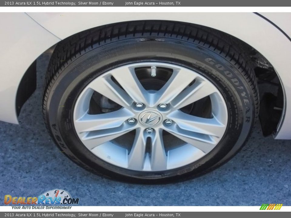 2013 Acura ILX 1.5L Hybrid Technology Silver Moon / Ebony Photo #12
