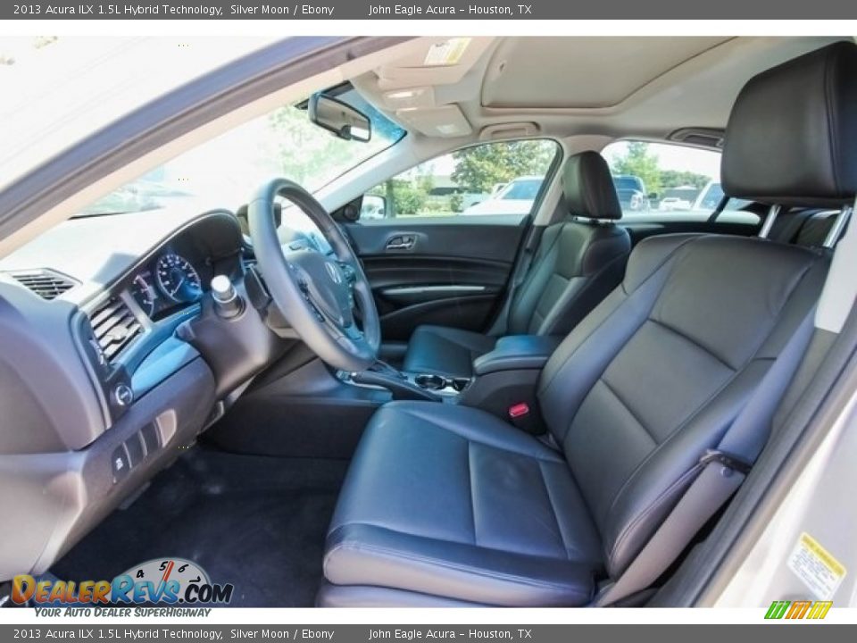 2013 Acura ILX 1.5L Hybrid Technology Silver Moon / Ebony Photo #18