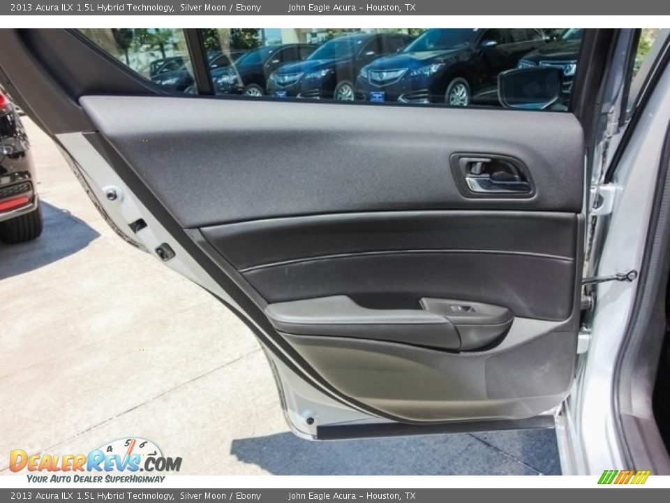 2013 Acura ILX 1.5L Hybrid Technology Silver Moon / Ebony Photo #19
