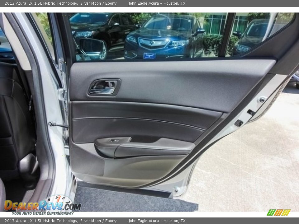 2013 Acura ILX 1.5L Hybrid Technology Silver Moon / Ebony Photo #22