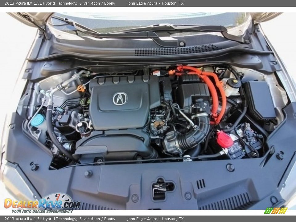 2013 Acura ILX 1.5L Hybrid Technology Silver Moon / Ebony Photo #26