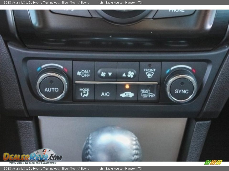 2013 Acura ILX 1.5L Hybrid Technology Silver Moon / Ebony Photo #32