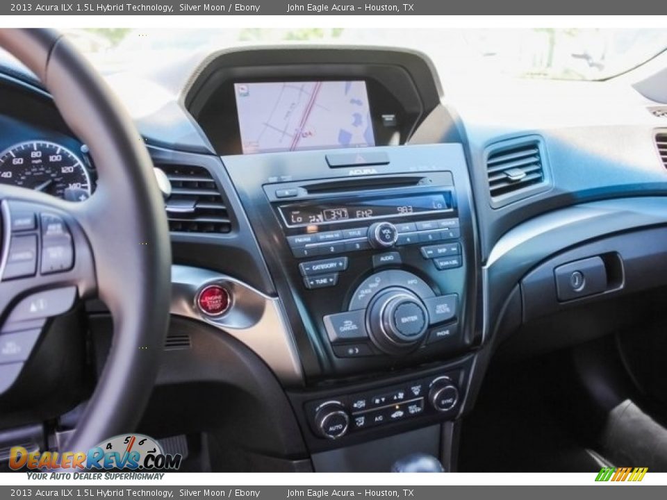 2013 Acura ILX 1.5L Hybrid Technology Silver Moon / Ebony Photo #35