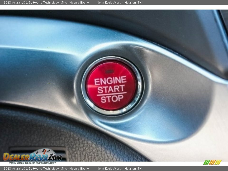 2013 Acura ILX 1.5L Hybrid Technology Silver Moon / Ebony Photo #36