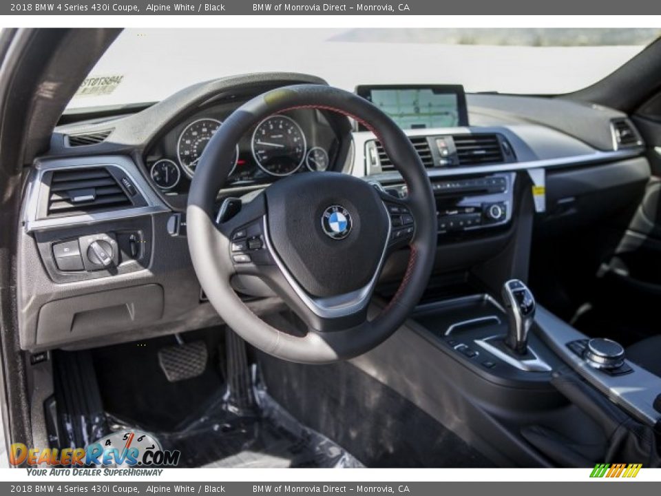 Dashboard of 2018 BMW 4 Series 430i Coupe Photo #6