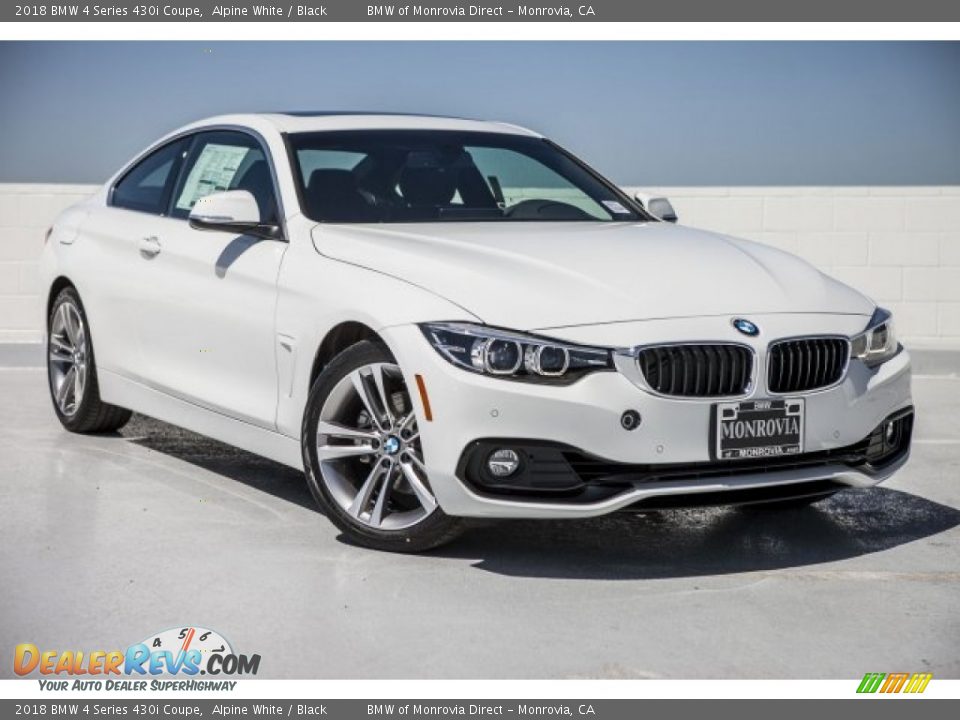 Front 3/4 View of 2018 BMW 4 Series 430i Coupe Photo #12