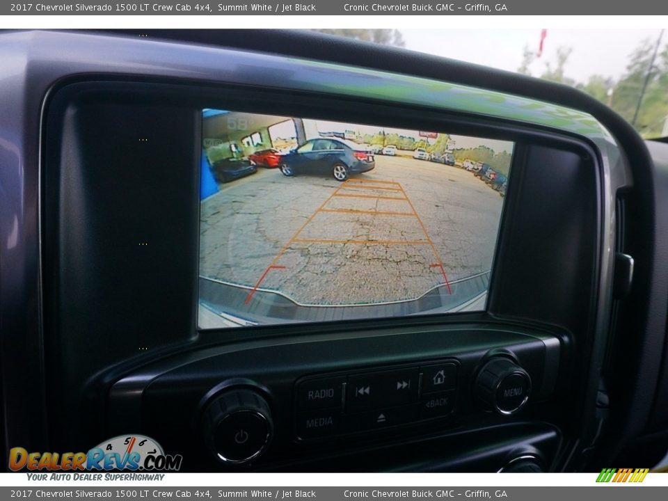 2017 Chevrolet Silverado 1500 LT Crew Cab 4x4 Summit White / Jet Black Photo #15