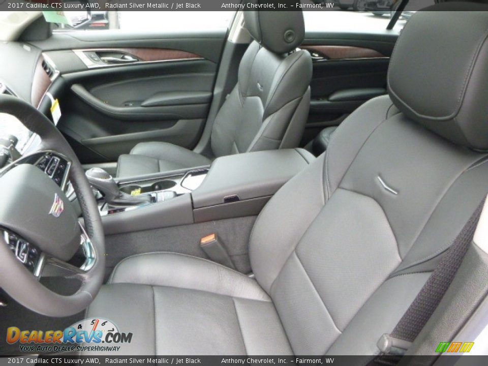 Front Seat of 2017 Cadillac CTS Luxury AWD Photo #15