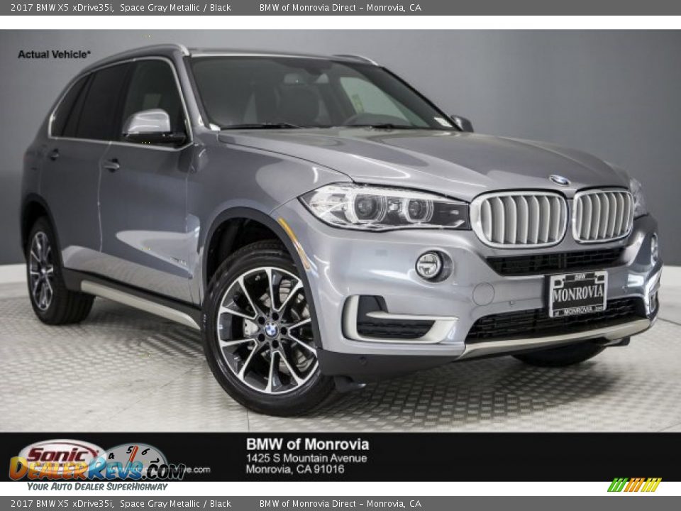 2017 BMW X5 xDrive35i Space Gray Metallic / Black Photo #1