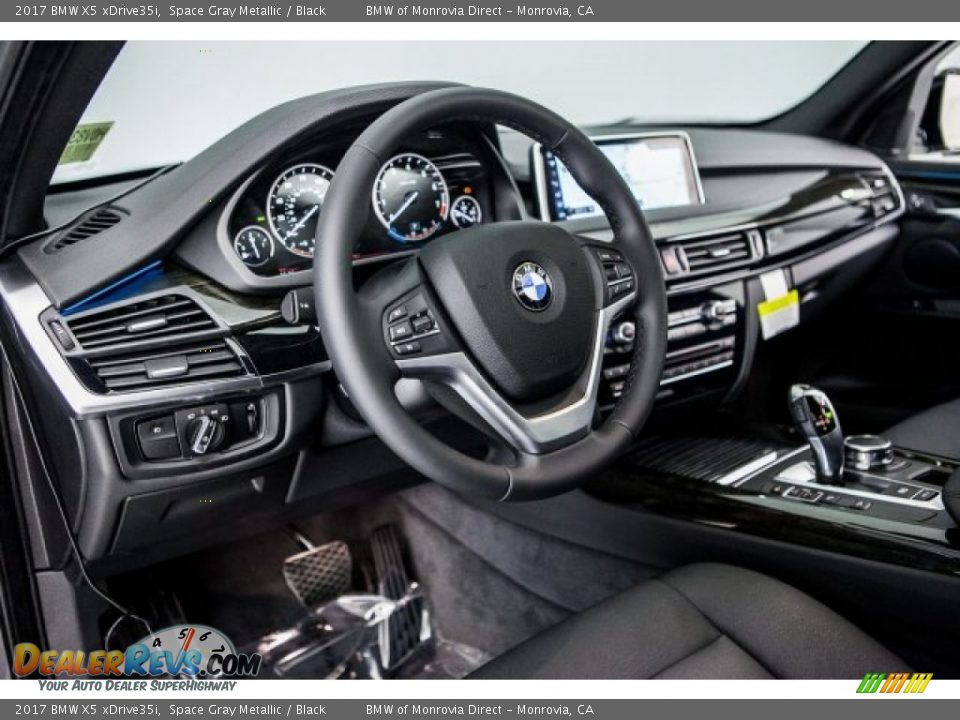 2017 BMW X5 xDrive35i Space Gray Metallic / Black Photo #5