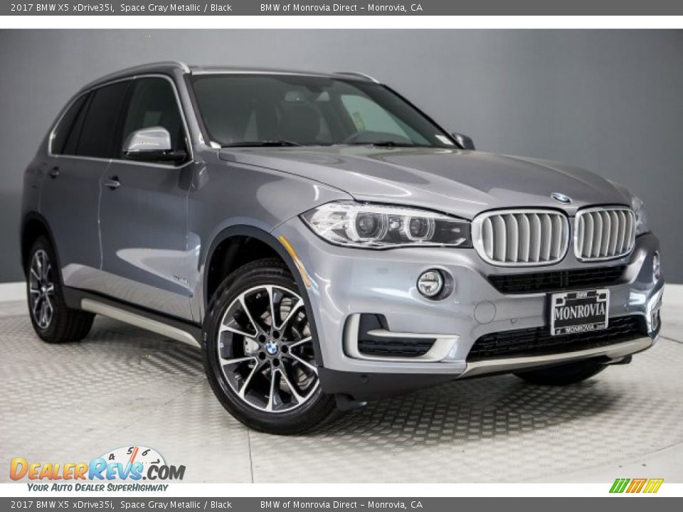 2017 BMW X5 xDrive35i Space Gray Metallic / Black Photo #12