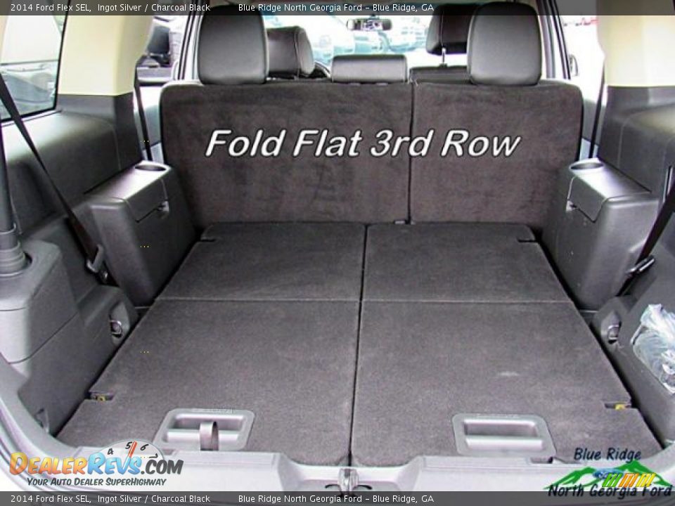 2014 Ford Flex SEL Ingot Silver / Charcoal Black Photo #17