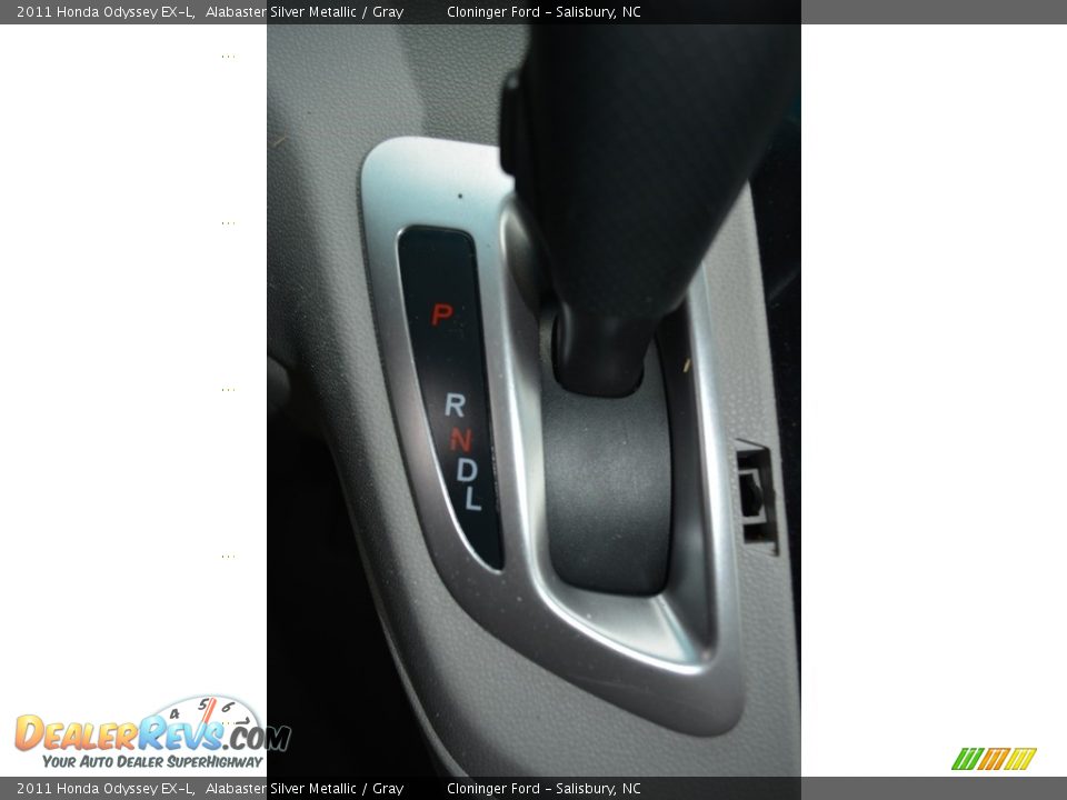 2011 Honda Odyssey EX-L Alabaster Silver Metallic / Gray Photo #23
