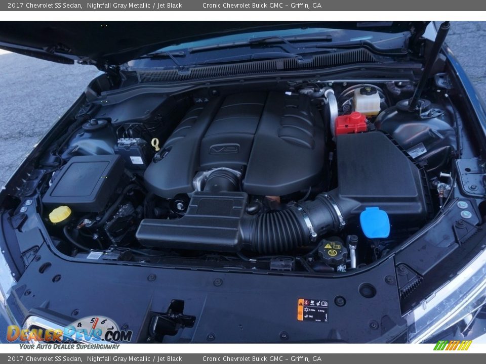 2017 Chevrolet SS Sedan 6.2 Liter OHV 16-Valve LS3 V8 Engine Photo #12