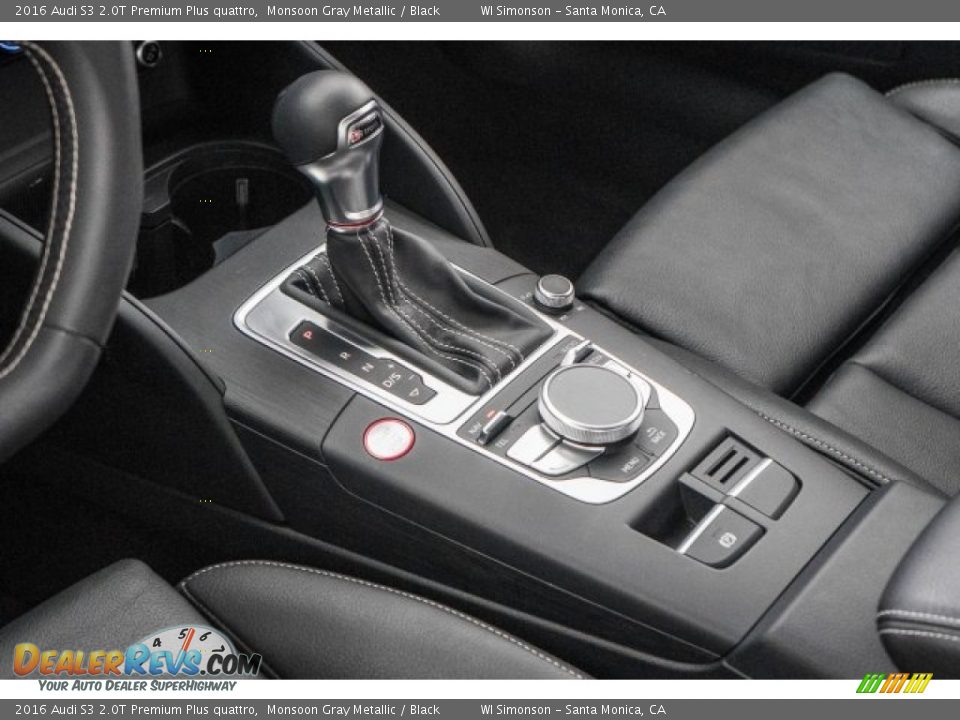 2016 Audi S3 2.0T Premium Plus quattro Monsoon Gray Metallic / Black Photo #19