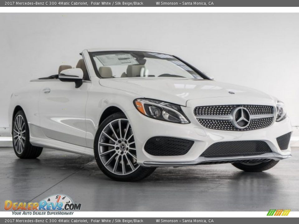 Front 3/4 View of 2017 Mercedes-Benz C 300 4Matic Cabriolet Photo #12