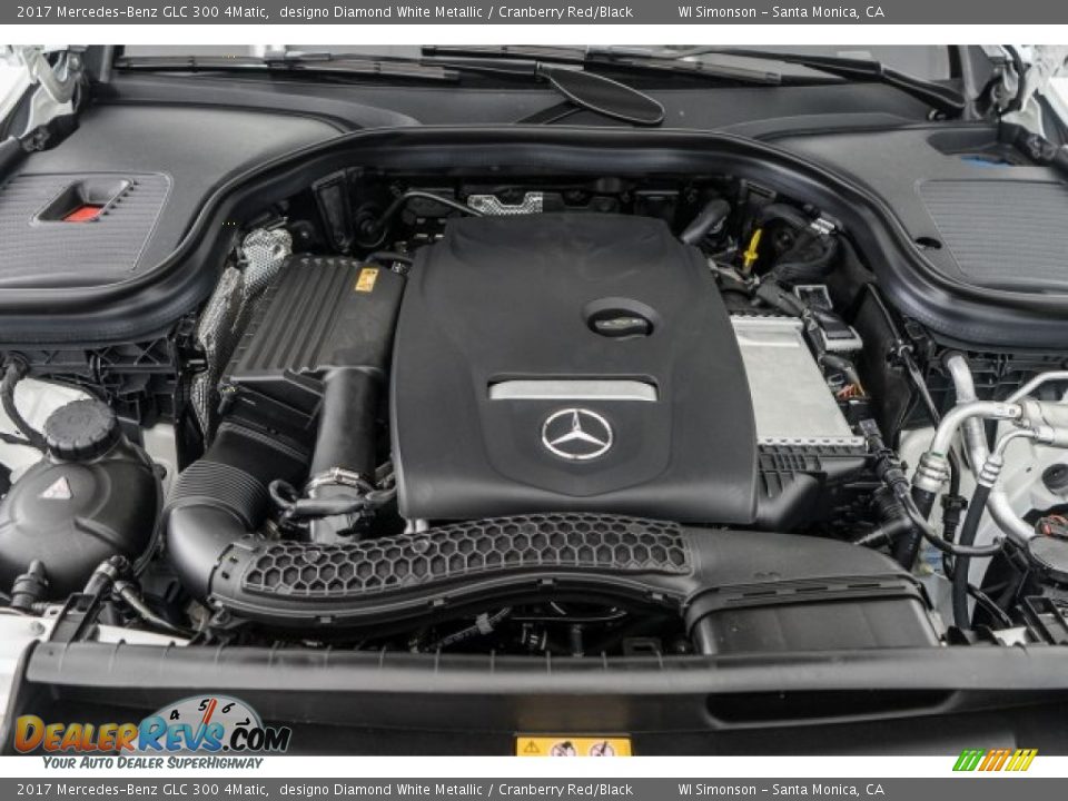 2017 Mercedes-Benz GLC 300 4Matic 2.0 Liter Turbocharged DOHC 16-Valve VVT 4 Cylinder Engine Photo #9