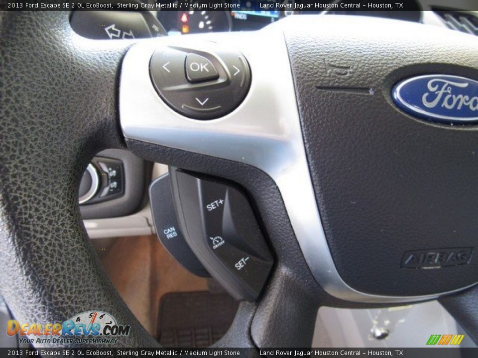 2013 Ford Escape SE 2.0L EcoBoost Sterling Gray Metallic / Medium Light Stone Photo #26