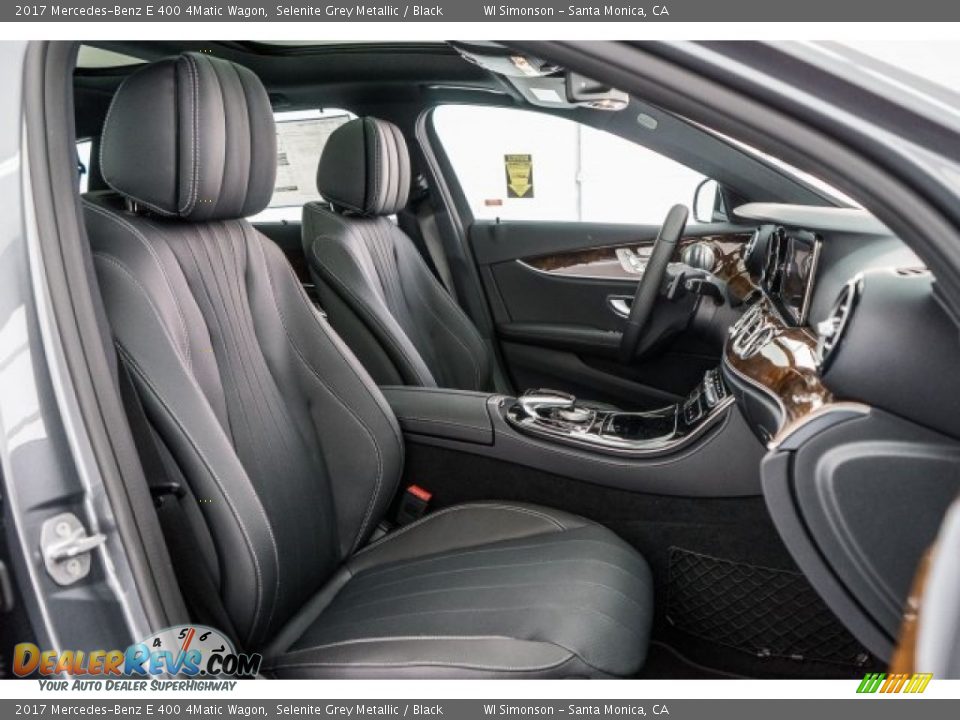 2017 Mercedes-Benz E 400 4Matic Wagon Selenite Grey Metallic / Black Photo #2