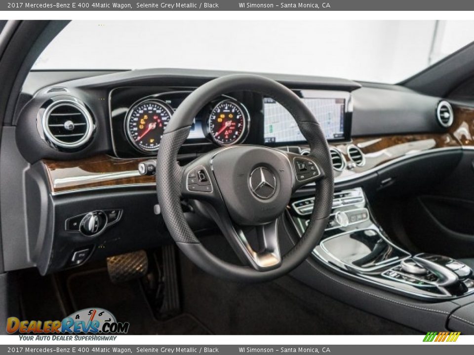2017 Mercedes-Benz E 400 4Matic Wagon Selenite Grey Metallic / Black Photo #5