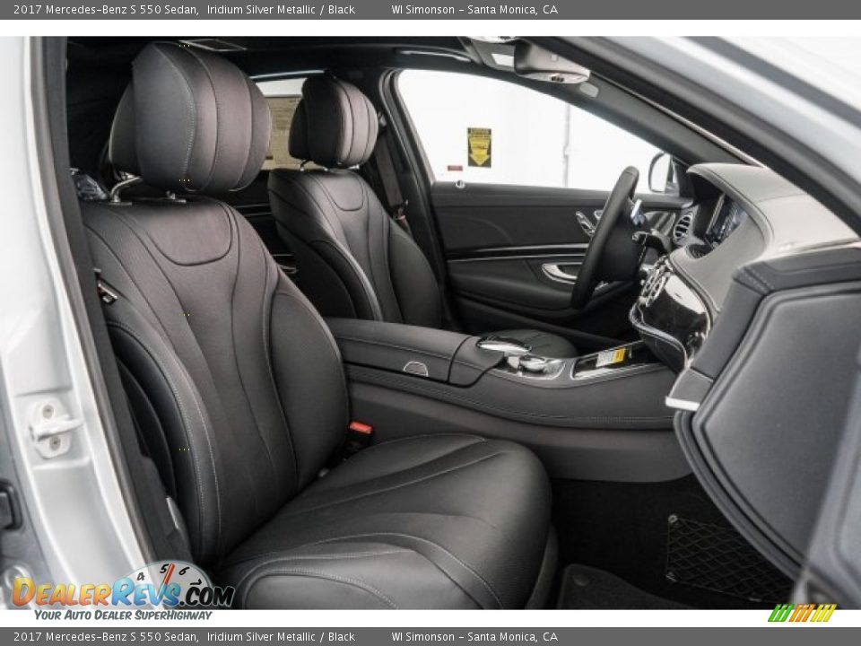 2017 Mercedes-Benz S 550 Sedan Iridium Silver Metallic / Black Photo #2