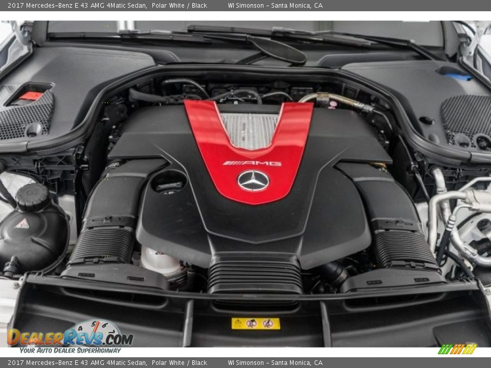 2017 Mercedes-Benz E 43 AMG 4Matic Sedan 3.0 Liter AMG Biturbo DOHC 24-Valve VVT V6 Engine Photo #9