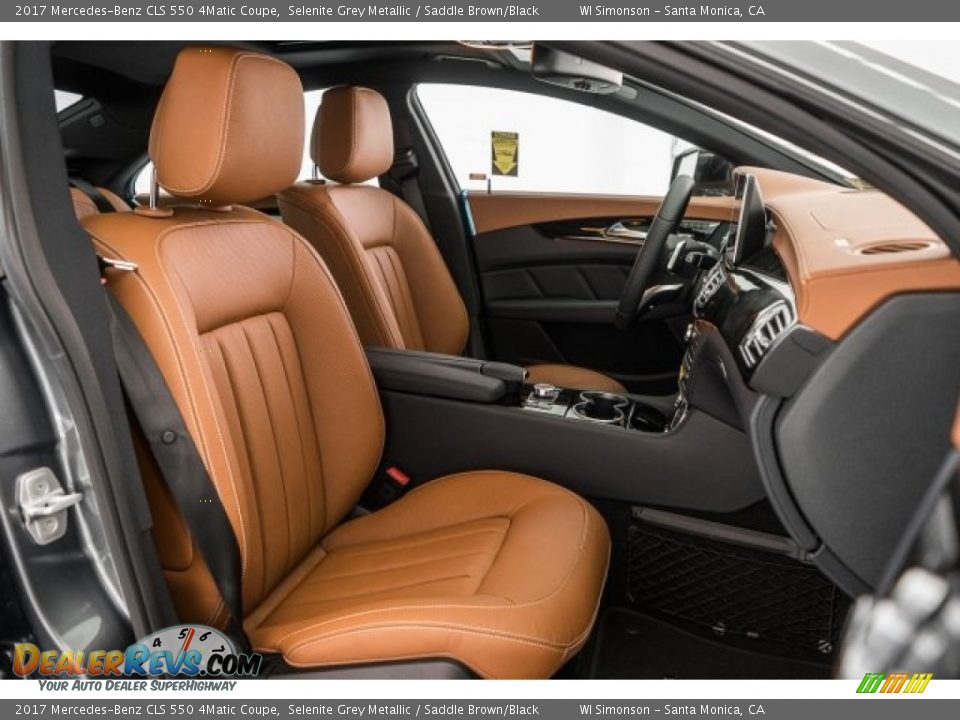 Saddle Brown/Black Interior - 2017 Mercedes-Benz CLS 550 4Matic Coupe Photo #2
