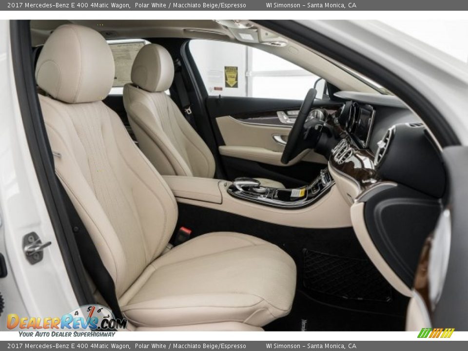 Macchiato Beige/Espresso Interior - 2017 Mercedes-Benz E 400 4Matic Wagon Photo #2