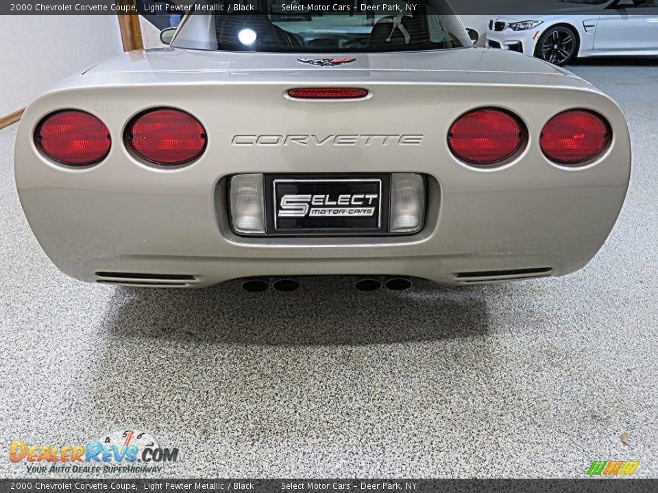 2000 Chevrolet Corvette Coupe Light Pewter Metallic / Black Photo #5