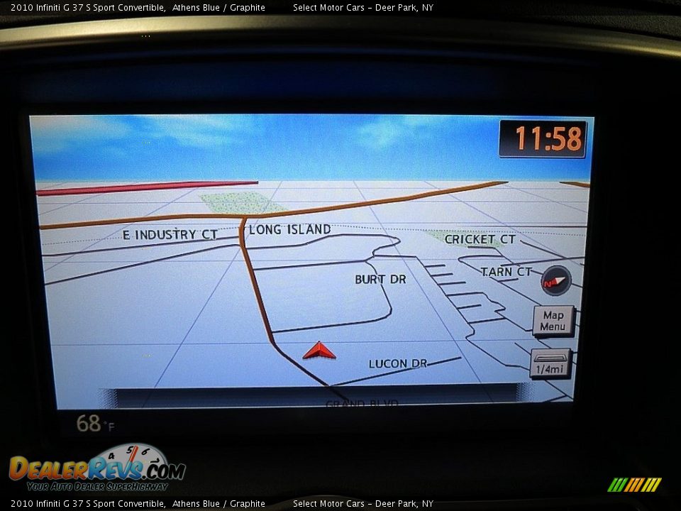 2010 Infiniti G 37 S Sport Convertible Athens Blue / Graphite Photo #21