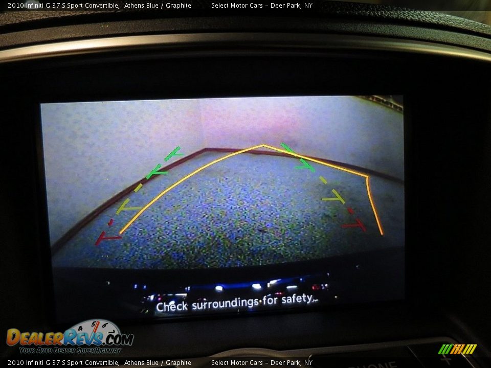 2010 Infiniti G 37 S Sport Convertible Athens Blue / Graphite Photo #22