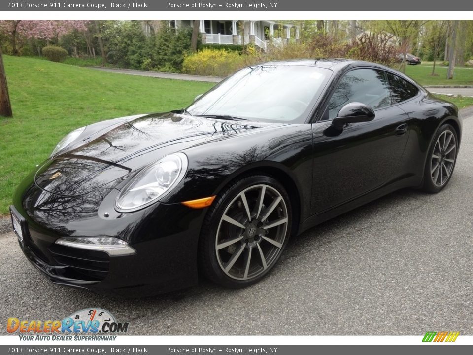 2013 Porsche 911 Carrera Coupe Black / Black Photo #1