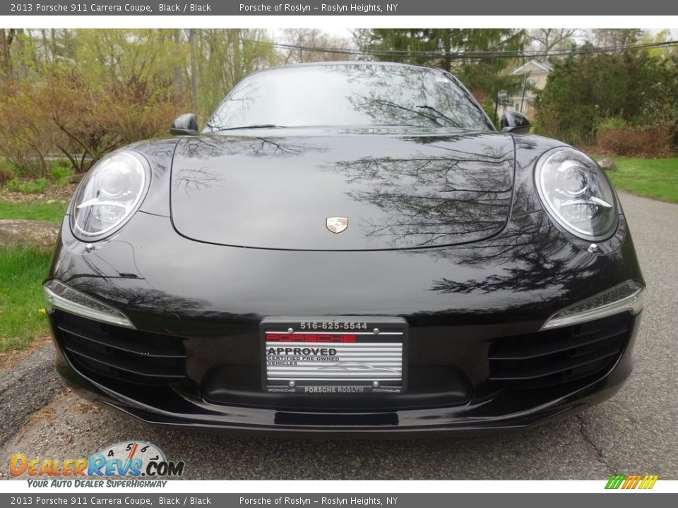 2013 Porsche 911 Carrera Coupe Black / Black Photo #2