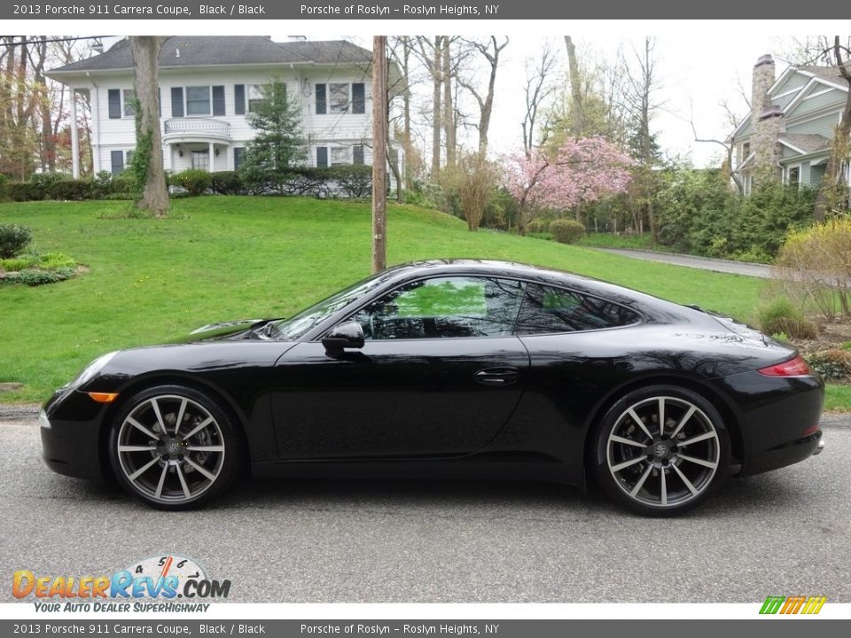 2013 Porsche 911 Carrera Coupe Black / Black Photo #3