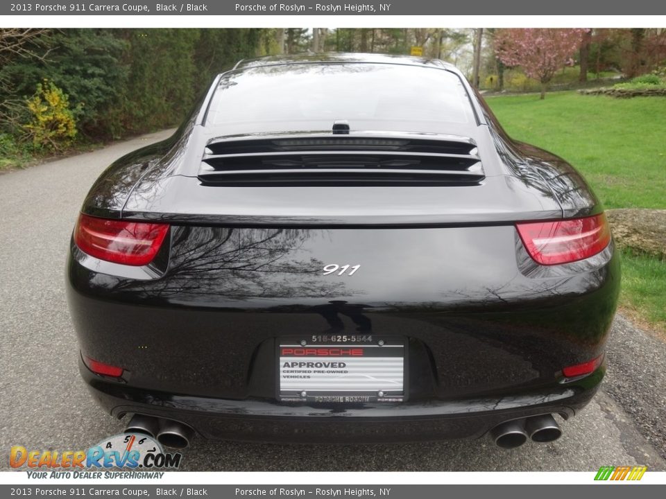 2013 Porsche 911 Carrera Coupe Black / Black Photo #5