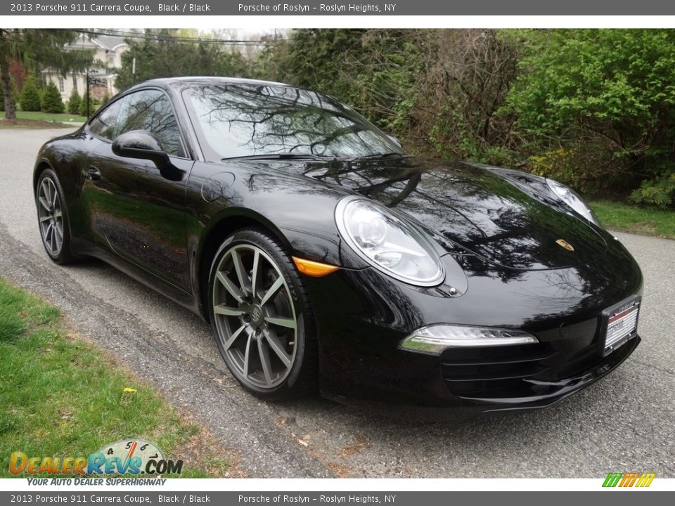 2013 Porsche 911 Carrera Coupe Black / Black Photo #8
