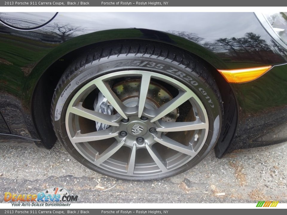 2013 Porsche 911 Carrera Coupe Black / Black Photo #9