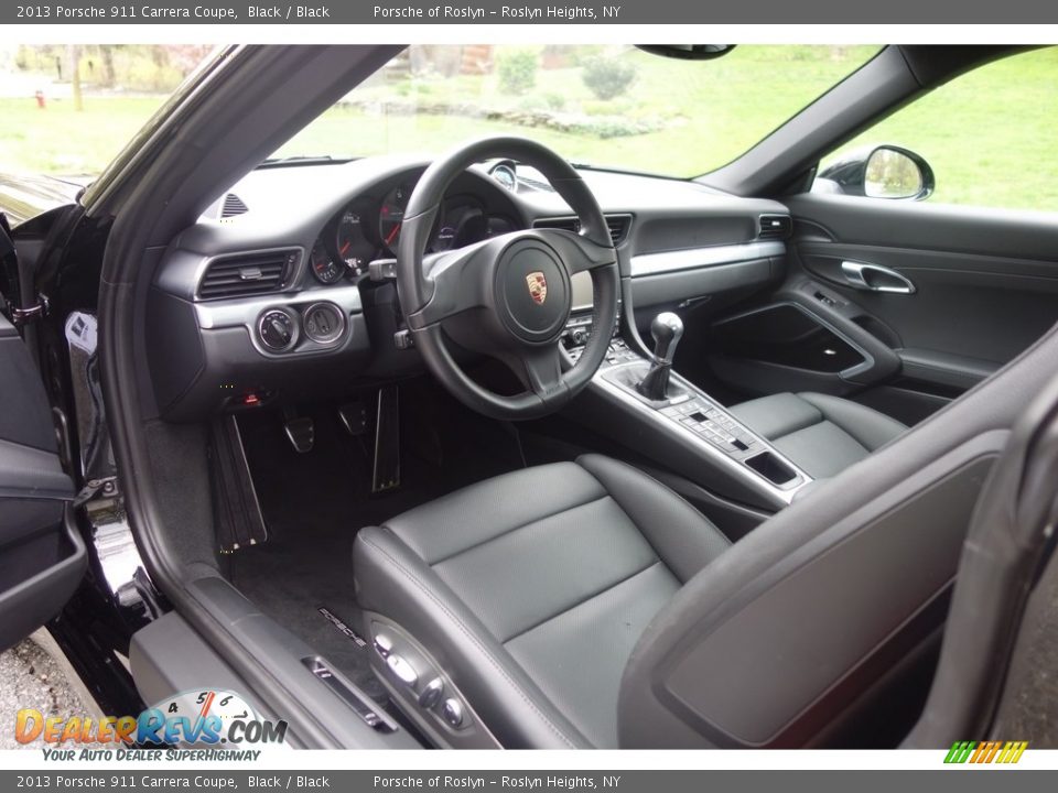 2013 Porsche 911 Carrera Coupe Black / Black Photo #10