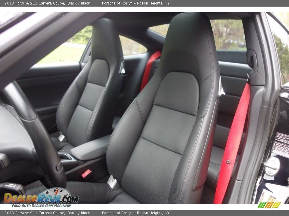 2013 Porsche 911 Carrera Coupe Black / Black Photo #13