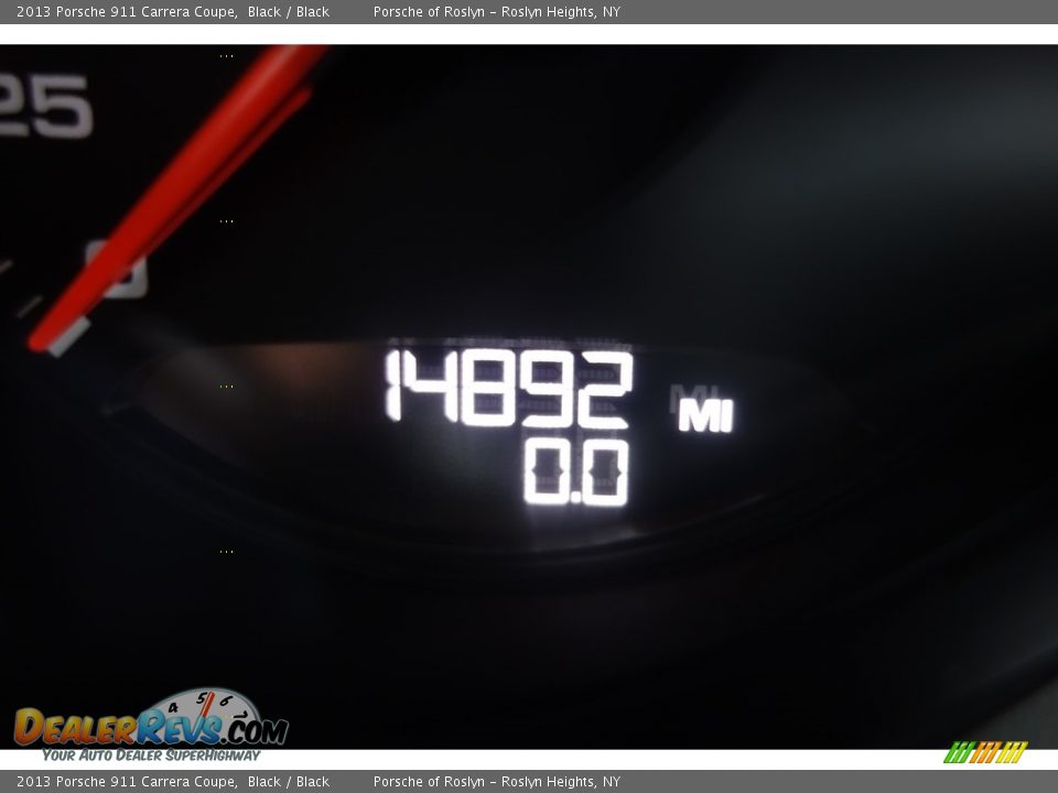 2013 Porsche 911 Carrera Coupe Black / Black Photo #21