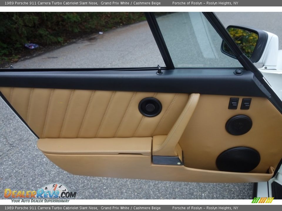 Door Panel of 1989 Porsche 911 Carrera Turbo Cabriolet Slant Nose Photo #13